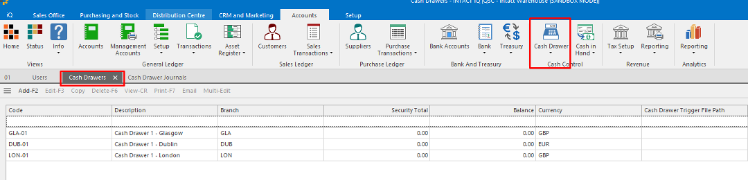 Z Read And Cash Drawer Management Intact IQ Hub