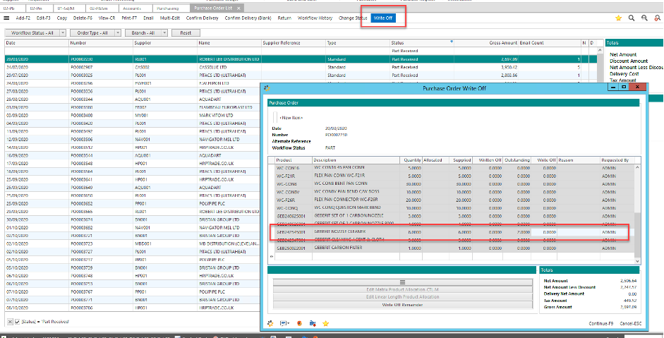 How to Write Off Purchase Orders – Intact iQ Hub